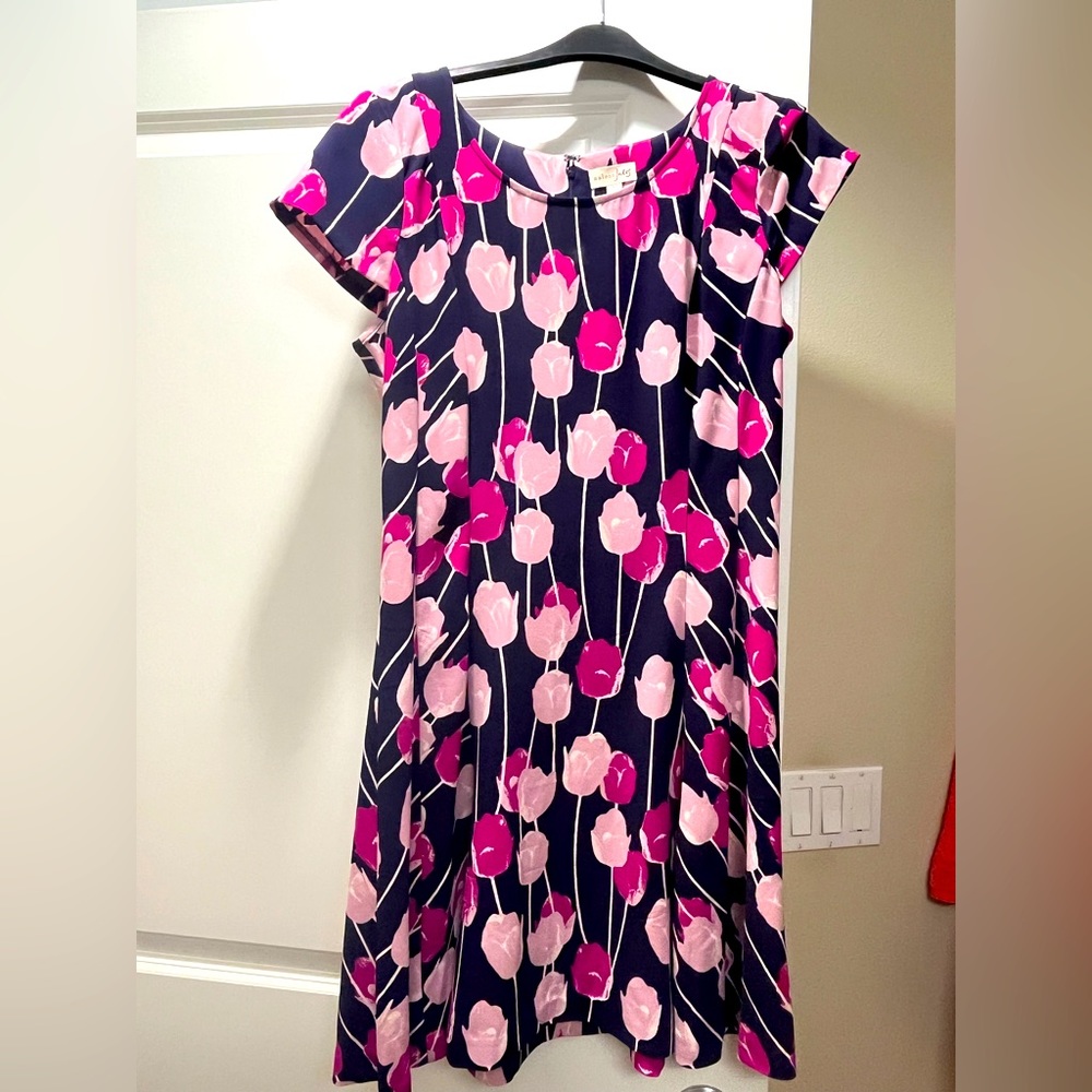 Pink and Navy Maison Jules Dress: Fun and Versatile!